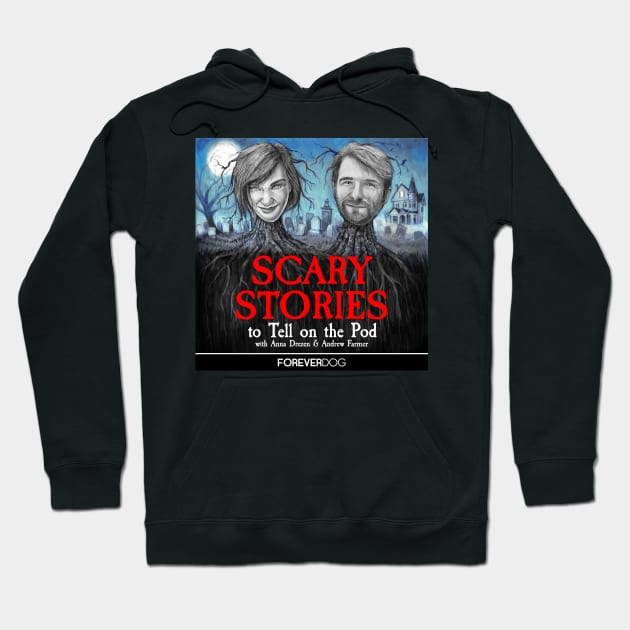 Scary Stories To Tell on the Pod (Official Logo) Hoodie by Scary Stories To Tell On The Pod